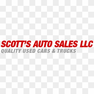 Scott's Auto Sales Llc - Graphic Design, HD Png Download