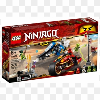 70667 1 - Lego Ninjago Kai's Blade Cycle And Zane's Snowmobile, HD Png Download