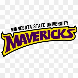 Minnesota State Mavericks Logo - Mankato State University Hockey Logo, HD Png Download