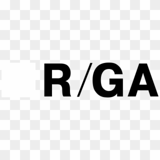 R Ga Logo Black And White - Graphics, HD Png Download