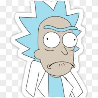 Rick And Morty Clipart Rick Face - Cartoon, HD Png Download