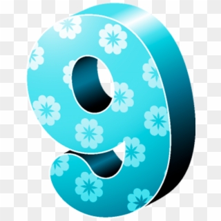 3d Number - Circle, HD Png Download