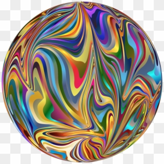 Circle 3d Computer Graphics Computer Icons Circumference - Psychedelic Art, HD Png Download