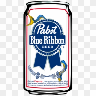 Pabst Blue Ribbon Beer Eel - Pabst Blue Ribbon Can, HD Png Download