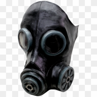 Smoke Gas Latex Mask Zombie Apocalypse Biohazard Halloween - Gas Mask 3 4 View, HD Png Download