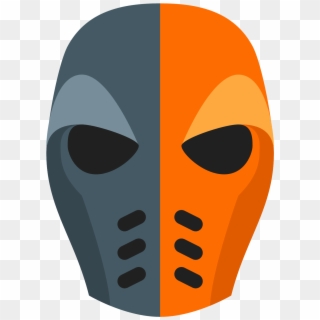 Deathstroke Clipart Mask - Deathstroke Face Png, Transparent Png