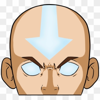 Aang Avatar State - Avatar Aang, HD Png Download