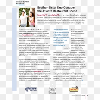 Success Beyond Woodward Brother-sister Duo Conquer - Examples For 16 Year Olds, HD Png Download