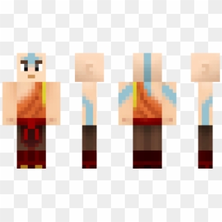 Skin Minecraft Avatar Aang, HD Png Download