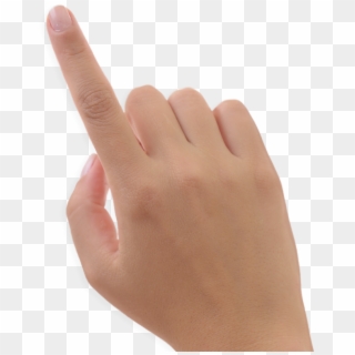 #hand #indexfinger #pointing #touching - Touch Finger, HD Png Download