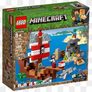 The Pirate Ship Adventure - Lego Minecraft The Pirate Ship, HD Png Download