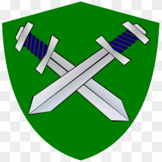 Knight Shield Clipart Green, HD Png Download