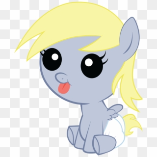 Baby Derpy By Tickleberrydude-d5x4e7l - My Little Pony Derpy Baby, HD Png Download
