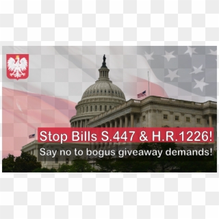 Press Release- Polish American Congressional Outreach - U.s. Capitol, HD Png Download