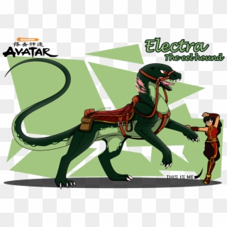 Png Royalty Free Library Electra The Eel Hound By Auveiss - Avatar The Last Airbender Eel Hound, Transparent Png