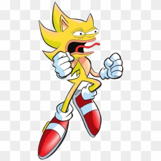 Pepe The Hedgehog Has All Chaos Memeralds - Super Sonic 2d, HD Png Download