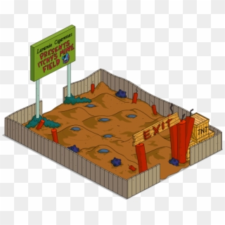 Wondering If You Should Add Itchy's Mine Field To Your - Simpsons Itchy's Mine Field, HD Png Download