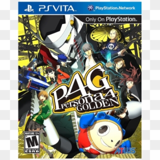 Persona 4 Golden [sony Ps Vita] - Persona 4 Golden Ps Vita, HD Png Download