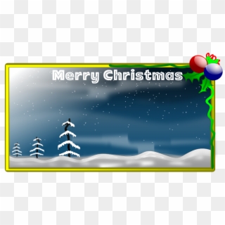 Merry Christmas Greeting Cards Clip Art, HD Png Download