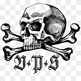 Home/silver Art/what The Fuck 2 Tr - Skull N Crossbones Tattoo, HD Png Download
