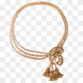 Gold-rope - Necklace, HD Png Download