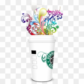 Starbucks Frappuccino Drawing At Getdrawings - Flowerpot, HD Png Download