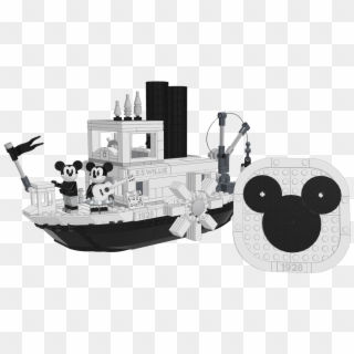 Steamboat Willie Lego, HD Png Download