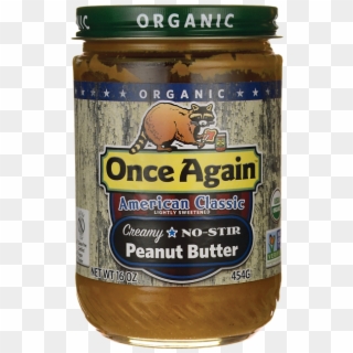 Buy Once Again Organic American Classic Creamy Peanut - Once Again, HD Png Download