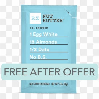 Rx Nut Butter™ Offer - Parallel, HD Png Download