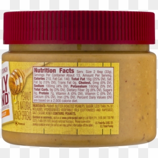 Simply Ground Peanut Butter Nutrition Facts, HD Png Download