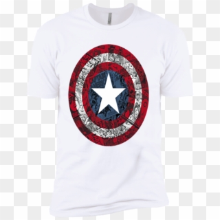 Marvel Captain America Avengers Shield Comic Graphic - Captain America, HD Png Download