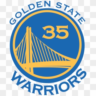 Kevin Durant Golden State Warriors - Golden State Warriors Logo Design, HD Png Download