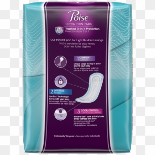 Poise® Incontinence Liners & Pads - Lotion, HD Png Download
