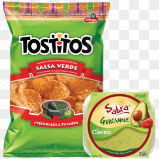 50 For Tostitos® Chips & Sabra® Guacamole Combo - Tostitos Salsa Verde Chips, HD Png Download