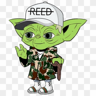 Yoda X Streetwear X Reed - Cartoon, HD Png Download