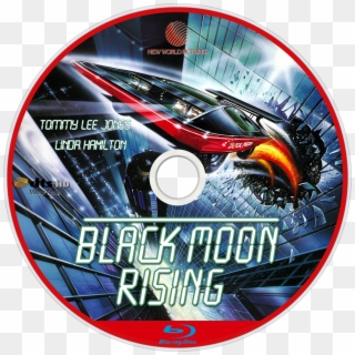 Black Moon Rising Bluray Disc Image - Blackmoon Rising Blu Ray, HD Png Download