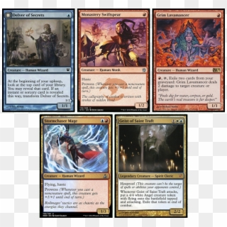 The Creatures In This Deck Are Some Of The Most Aggro-oriented - Geist Of Saint Traft Altered, HD Png Download