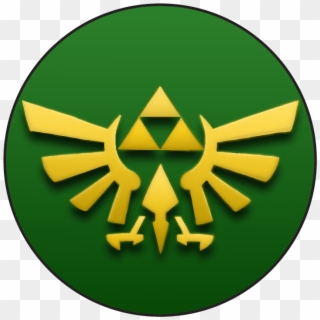 Home / Pin Back Buttons / The Legend Of Zelda / Triforce - Legend Of Zelda Green, HD Png Download