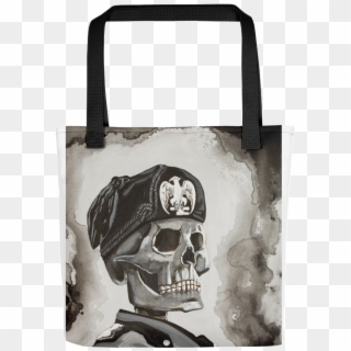 Benito Mussolini Skull “the Last Portrait” Tote Bag - Tote Bag, HD Png Download