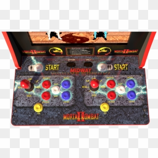 Mortal Kombat 2 Arcade Machine, Arcade1up, 4ft - Mortal Kombat Ii (1993), HD Png Download