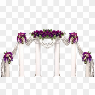 Wedding Arch Flowers Png, Transparent Png