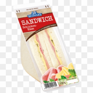 Ham And Cheese - Schinken Gouda Sandwich, HD Png Download