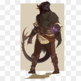 My D&d Character, Athraas He Is A Warlock, And His - Dnd Tiefling Warlock, HD Png Download