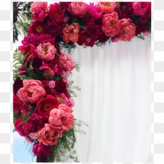 Ceremony // Arch Flowers - Garden Roses, HD Png Download