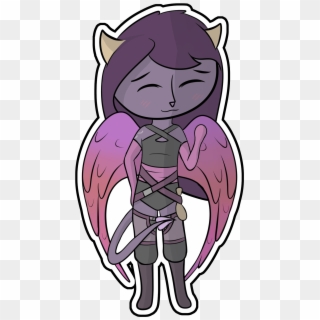 A Happy Tiefling - Cartoon, HD Png Download