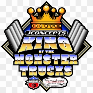 King Of The Monster Trucks Logo Final, HD Png Download