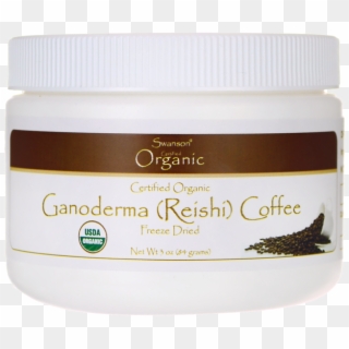 Swanson Certified Organic Ganoderma Coffee 3 Oz Jar - Cosmetics, HD Png Download