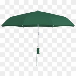 Compact Frame Hunter Green Umbrella Side View - Umbrella, HD Png Download