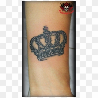 Crown Tattoo With Detailing Girly Tattoos, Crown, Girl - Tattoo, HD Png Download