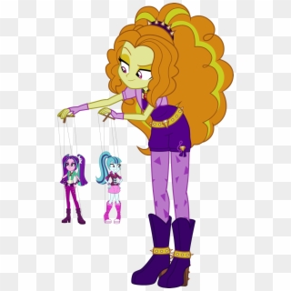 Adagio Dazzle, Aria Blaze, Equestria Girls, Puppet - Twilight Sparkle And Sunset Shimmer Fanart, HD Png Download